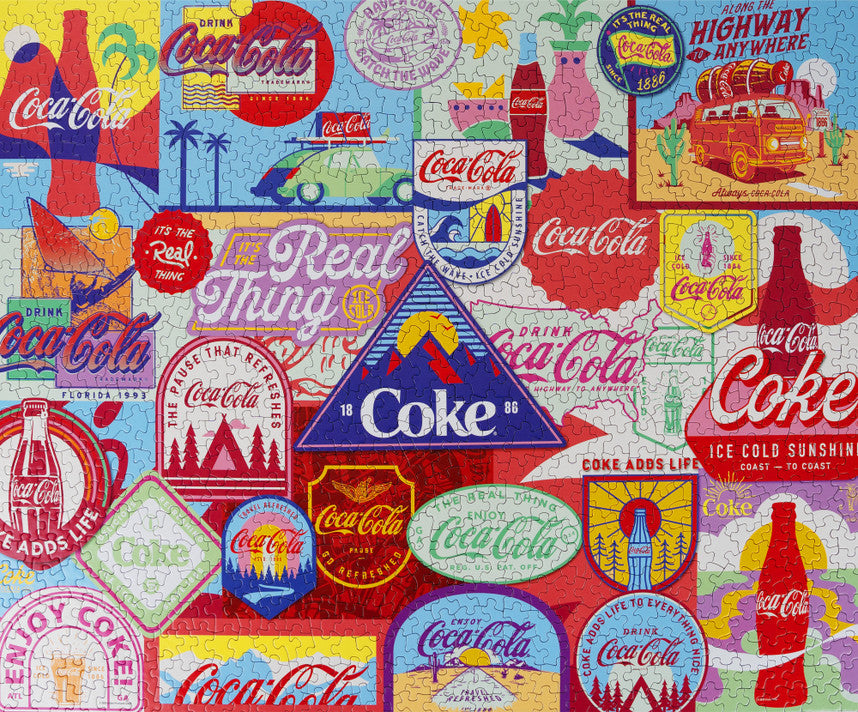 Coca-Cola Outdoor Escape 1000 Piece Puzzle