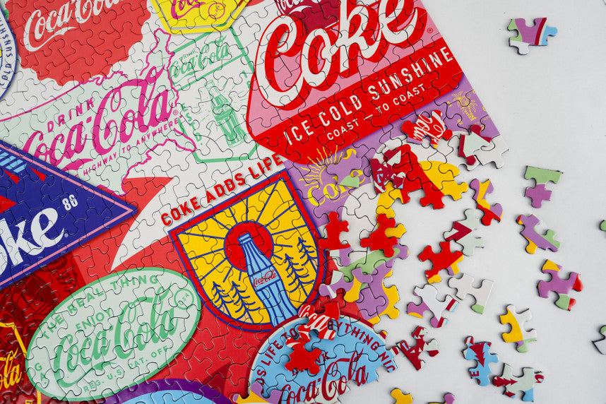 Coca-Cola Outdoor Escape 1000 Piece Puzzle
