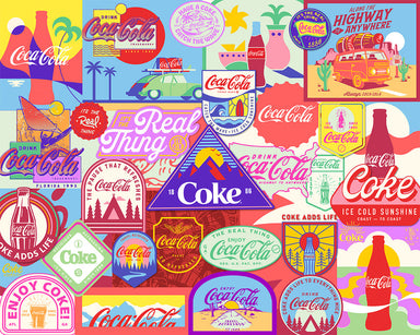 Coca-Cola Outdoor Escape 1000 Piece Puzzle