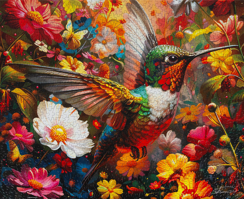 Hummingbird Dream 1000 Piece Puzzle