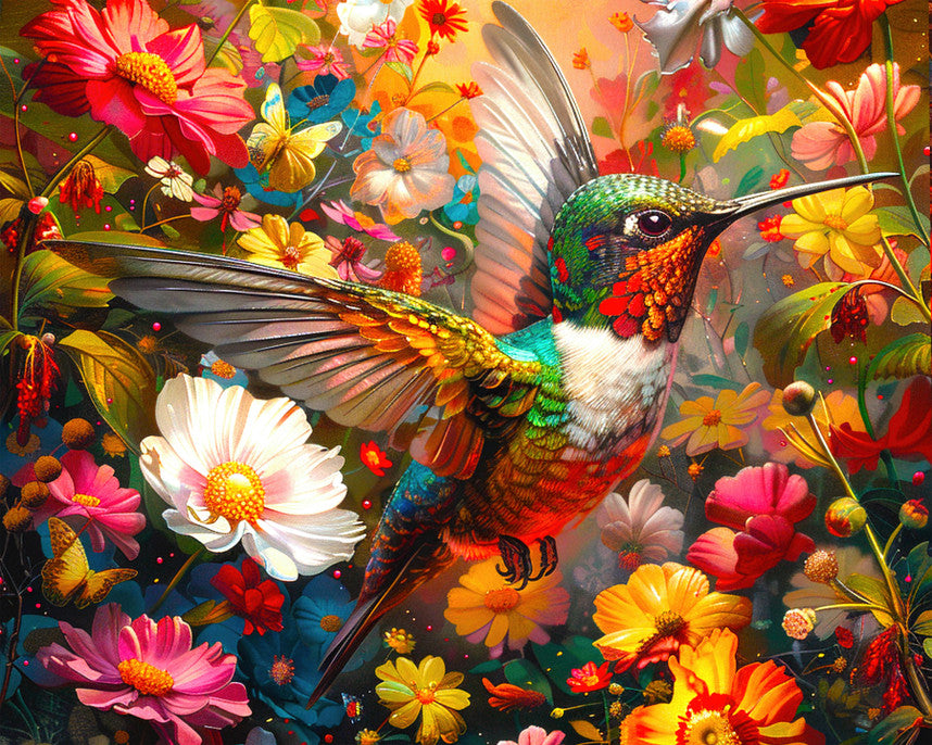 Hummingbird Dream 1000 Piece Puzzle