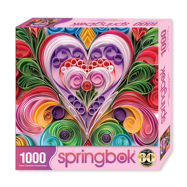 Paper Hearts 1000 Piece Puzzle
