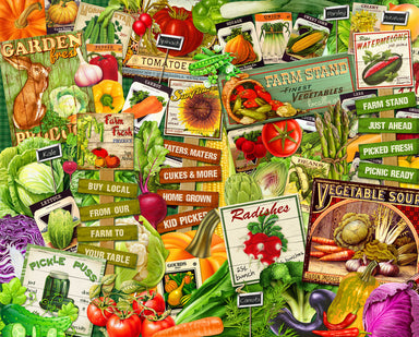 Eat Your Veggies 1000 Piece Puzzle