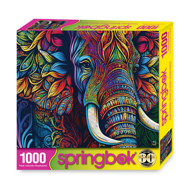 Elephant Mandala 1000 Piece Puzzle