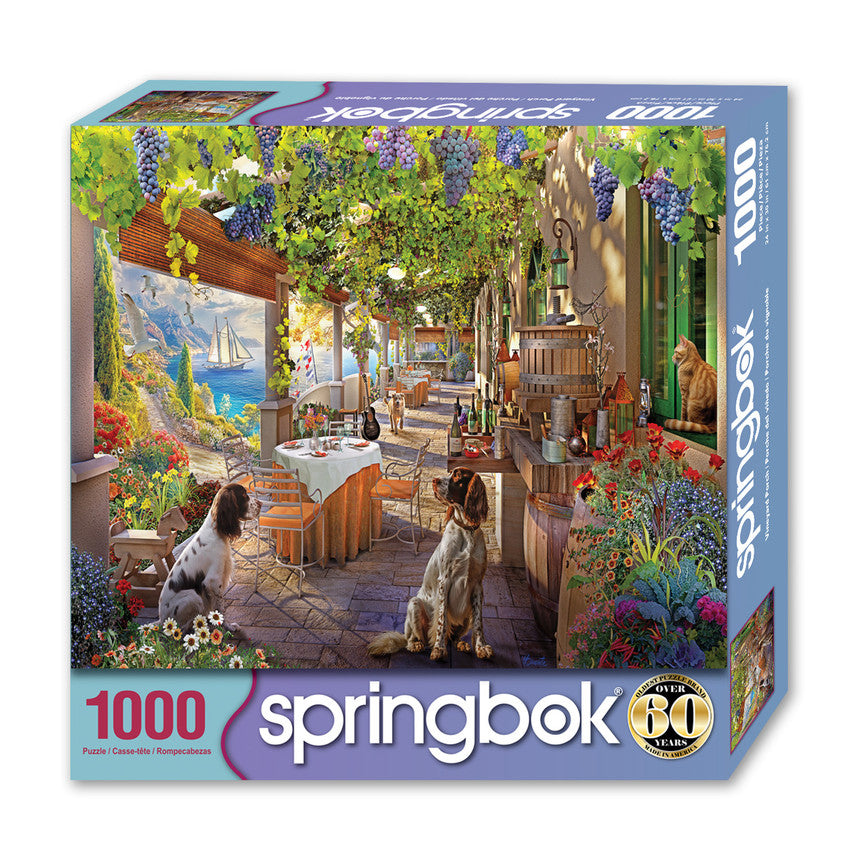 Vineyard Porch 1000 Piece Puzzle