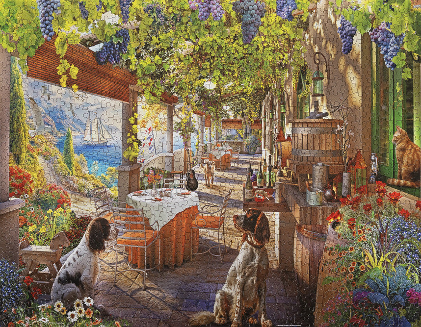 Vineyard Porch 1000 Piece Puzzle