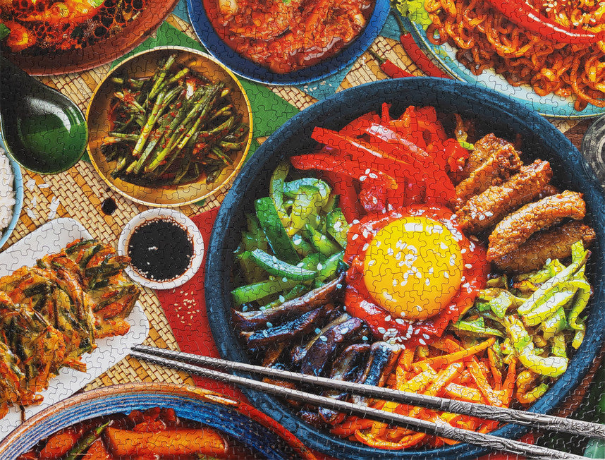 Korean Delight 1000 Piece Puzzle