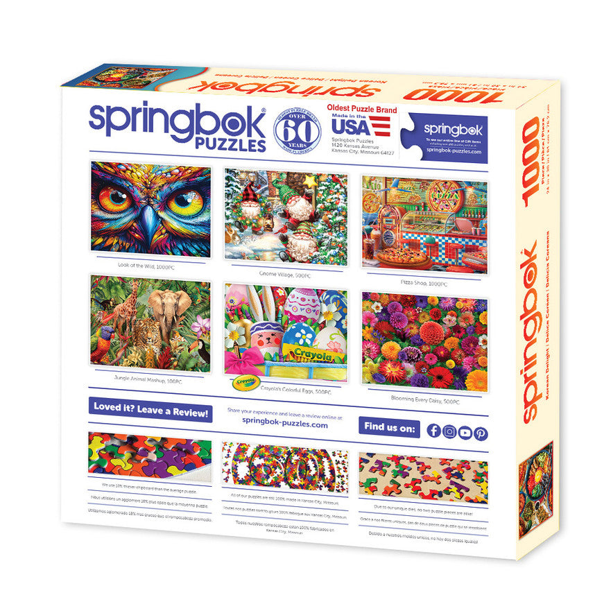 Korean Delight 1000 Piece Puzzle
