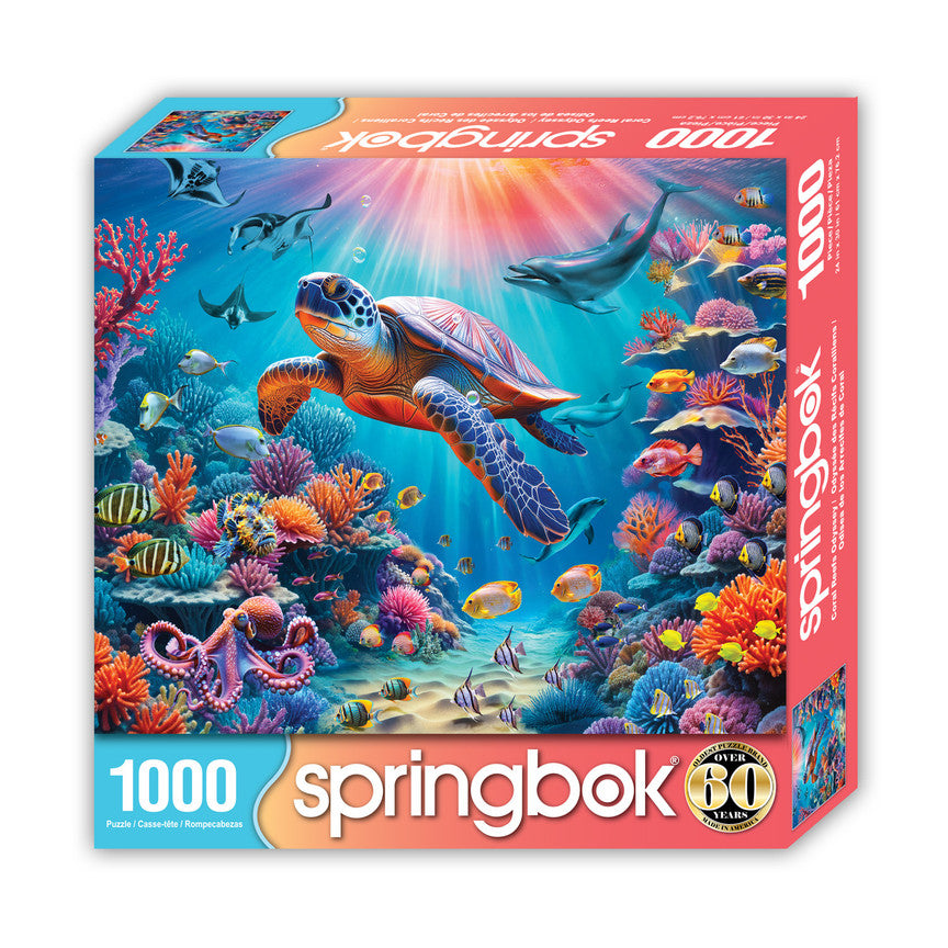 Coral Reef Odyssey 1000 Piece Puzzle