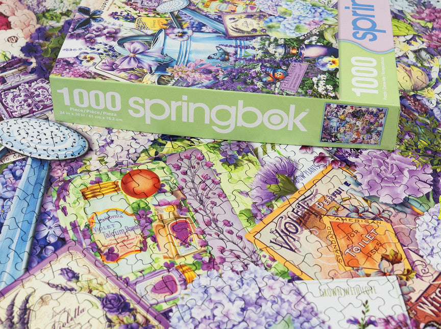 Purple Passion 1000 Piece Puzzle