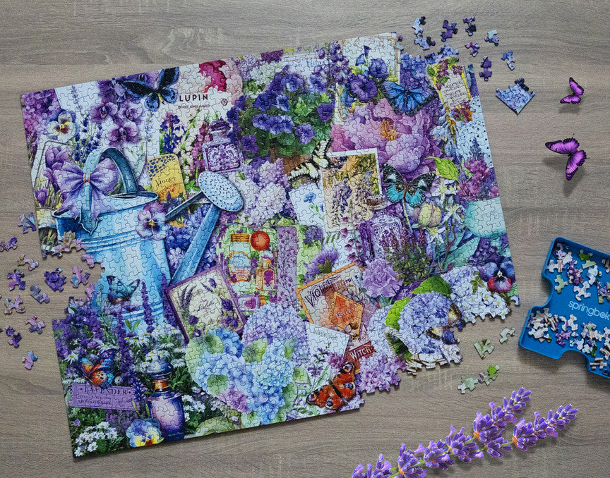 Purple Passion 1000 Piece Puzzle