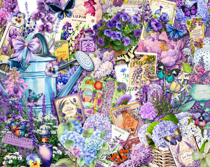 Purple Passion 1000 Piece Puzzle