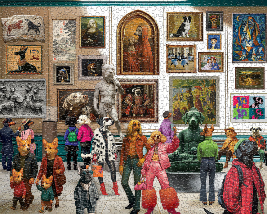 Paws and Portraits 1000 Piece Puzzle