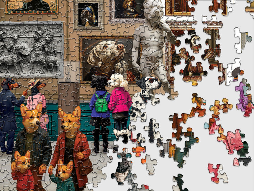 Paws and Portraits 1000 Piece Puzzle