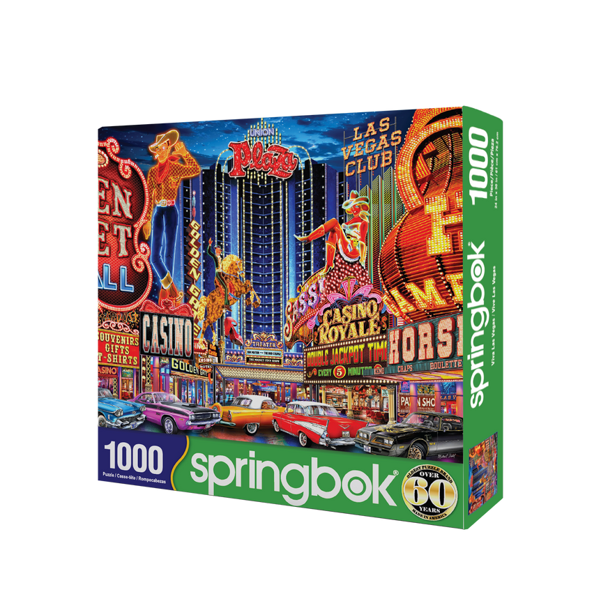 Viva Las Vegas 1000 Piece Puzzle