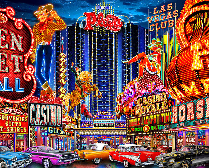 Viva Las Vegas 1000 Piece Puzzle