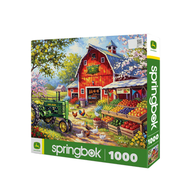 John Deere Spring Farmers Market 1000 Piece Puzzle