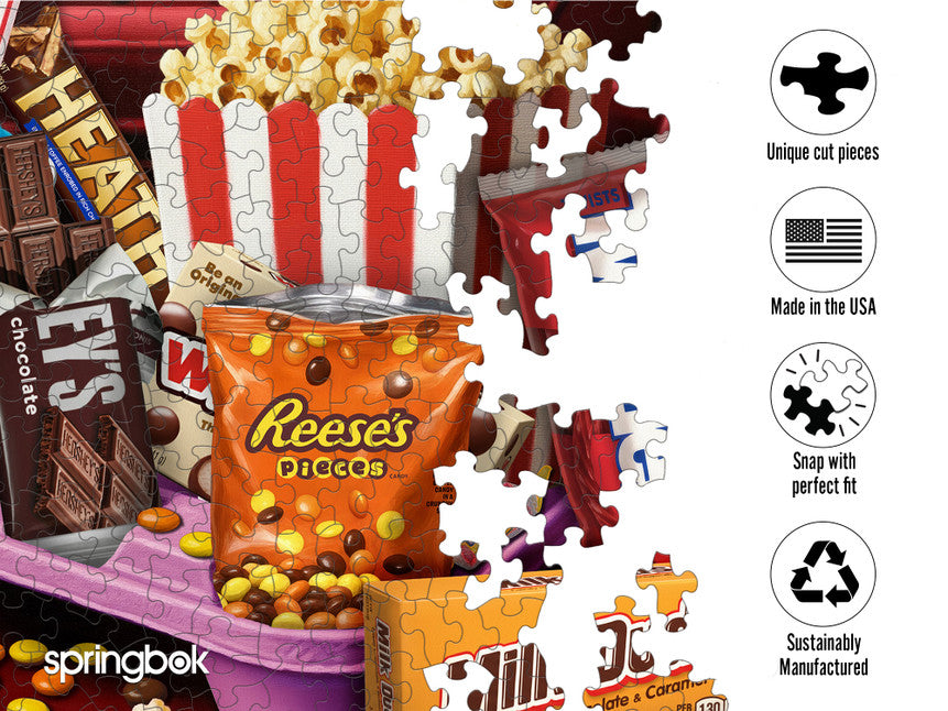 Hershey's Movie Night Treats 1000 Piece Puzzle