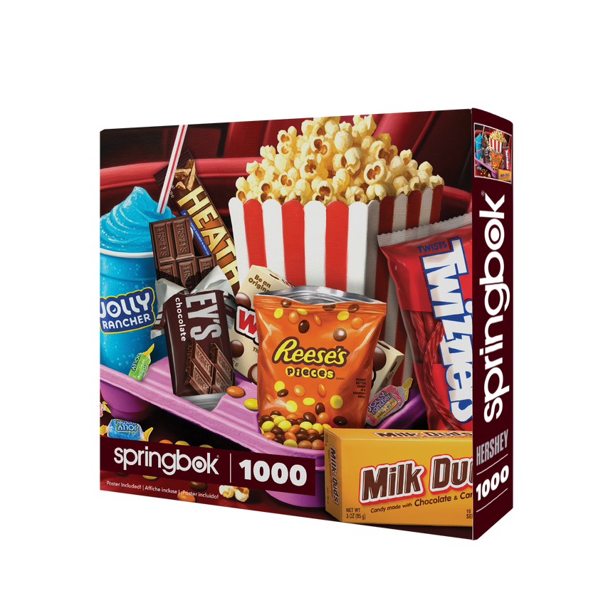 Hershey's Movie Night Treats 1000 Piece Puzzle