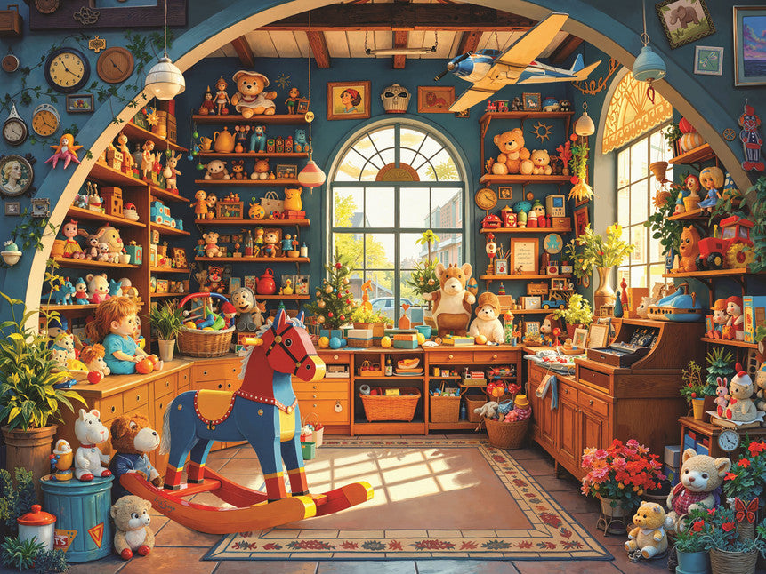 The Toy Shop 1000 Piece Puzzle