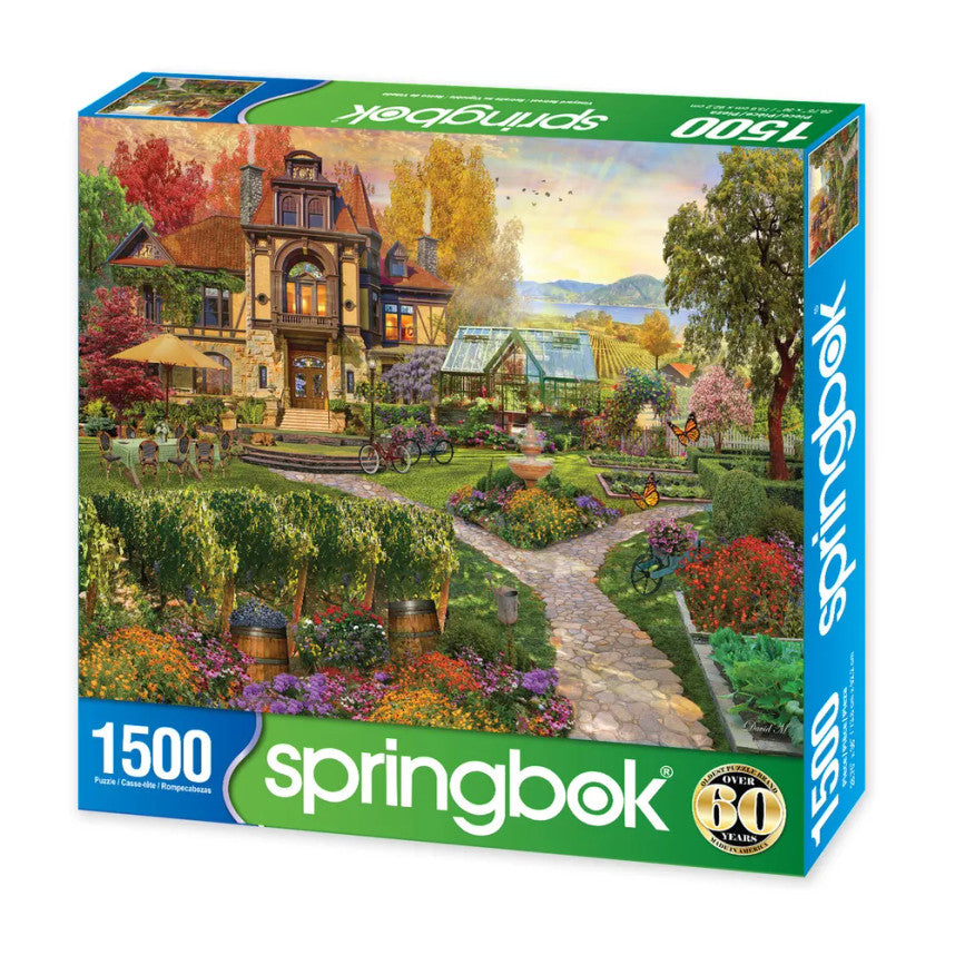 Vineyard Retreat 1500 Piece Puzzle