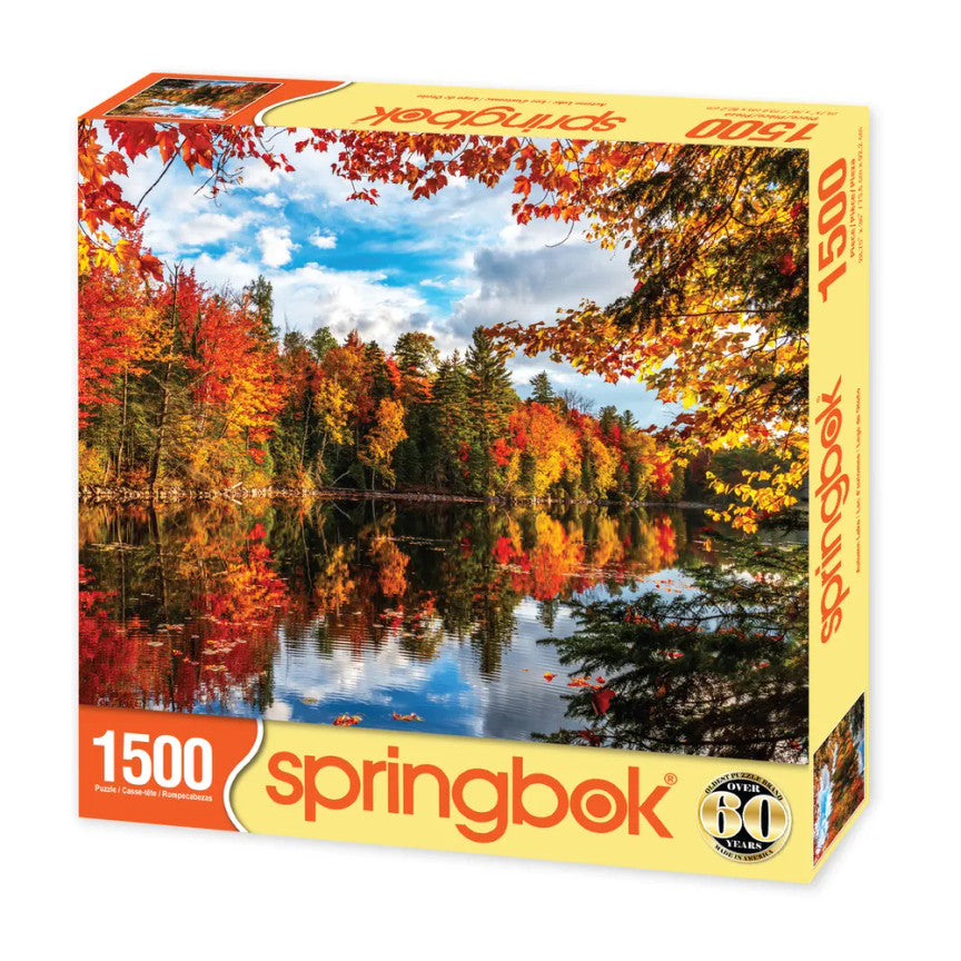 Autumn Lake 1500 Piece Puzzle    