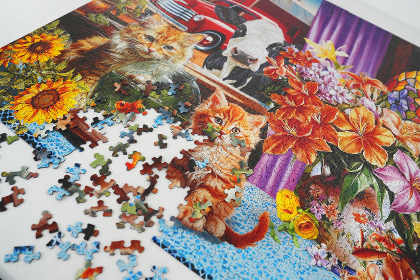 Farmhouse View 1500 Piece Puzzle