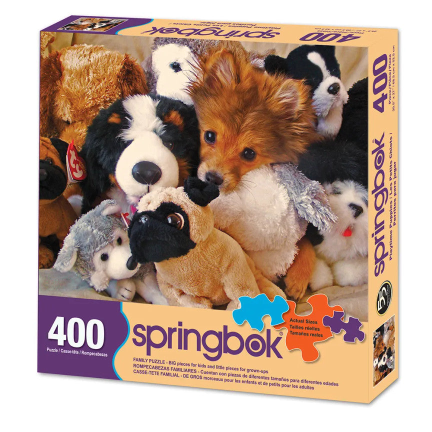 Playtime Puppies 400 Piece Family Puzzle