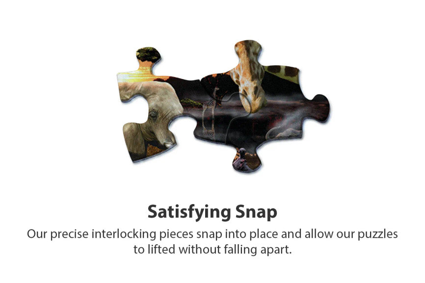 SPRGBK Wild Savanna 400 Piece Family Puzzle