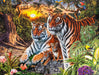 Hidden Tigers 400 Piece Family Puzzle