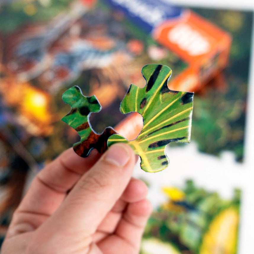 Hidden Tigers 400 Piece Family Puzzle