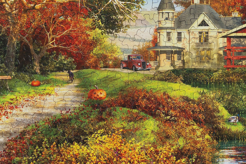 Autumn Barn 400 Piece Puzzle