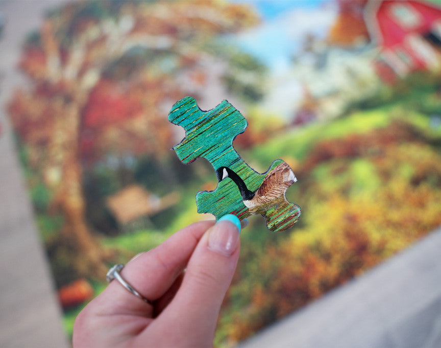 Autumn Barn 400 Piece Puzzle