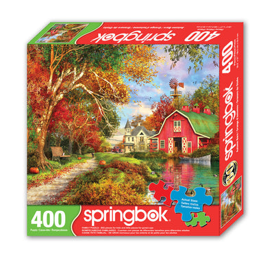 Autumn Barn 400 Piece Puzzle