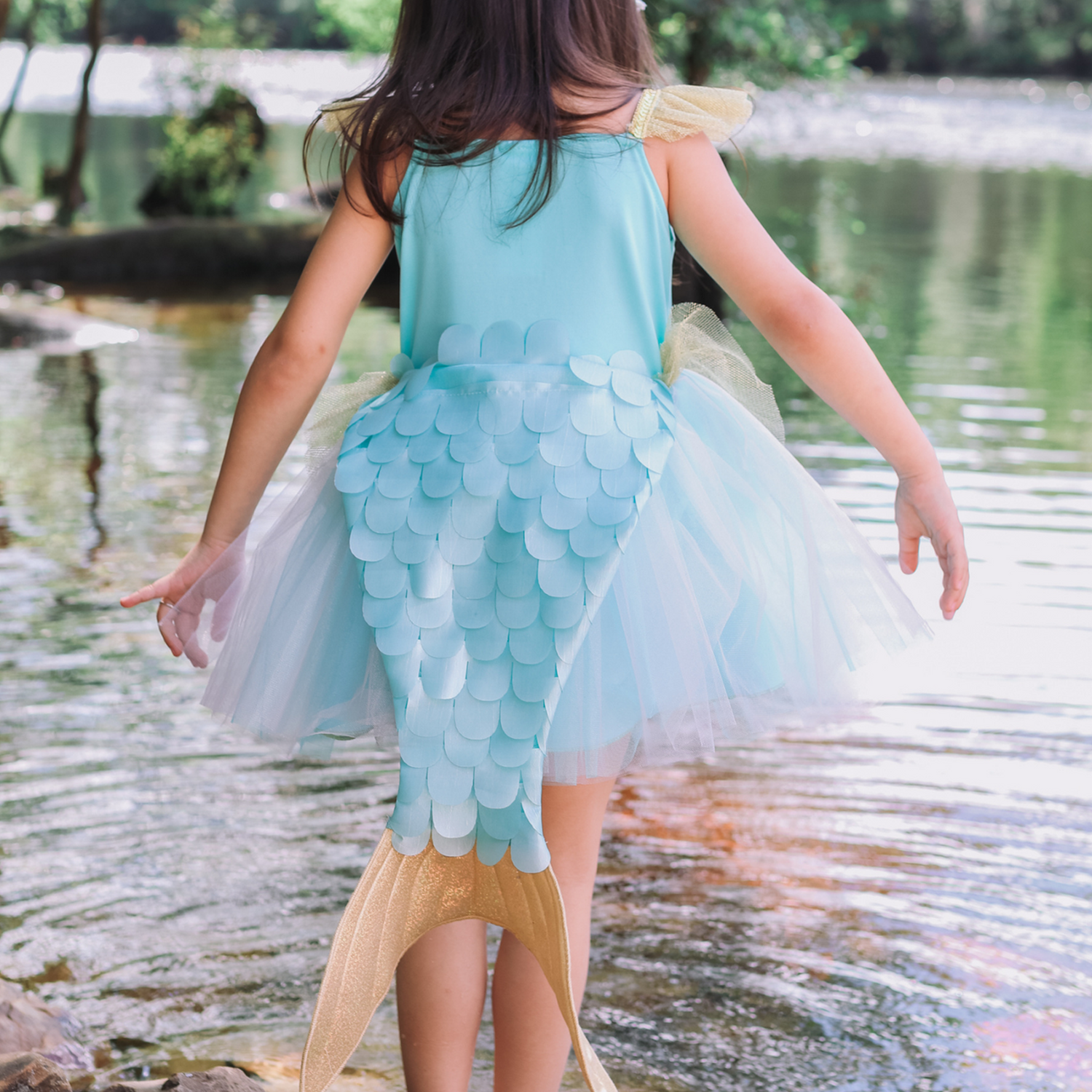 CE Mermalicious Dress with Tail - Size 7-8