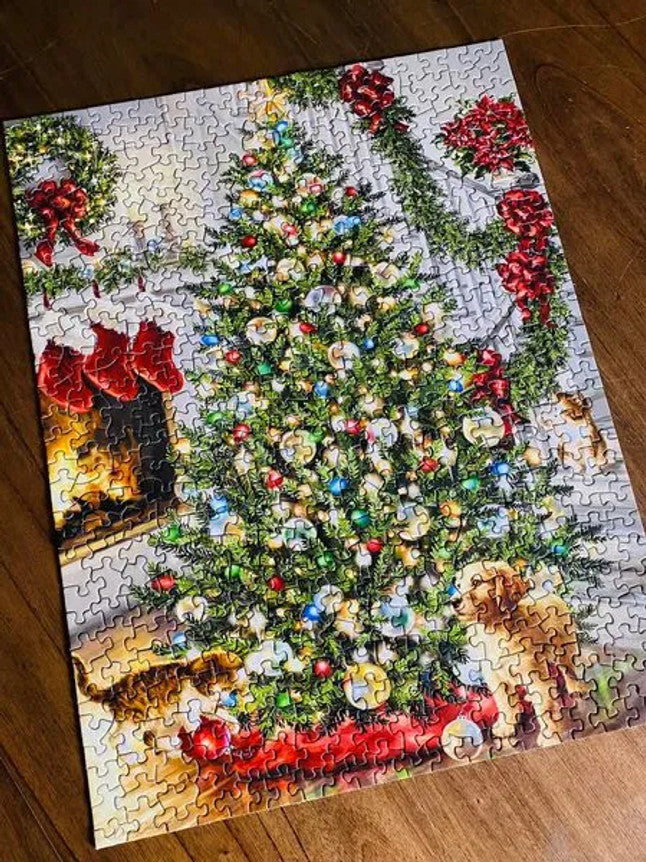 SPRGBK Christmas Pets 500 Piece Puzzle