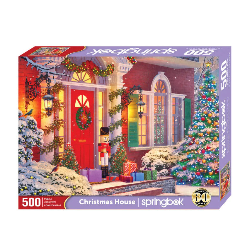 Christmas House 500 Piece Puzzle