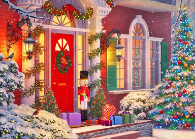 Christmas House 500 Piece Puzzle