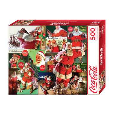 Coca-Cola Sparkling Holidays 500 Piece Puzzle