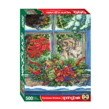 Christmas Window 500 Piece Puzzle