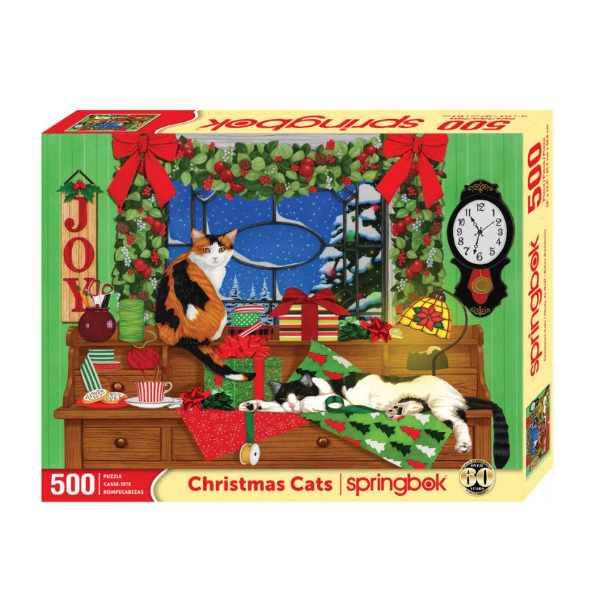 Christmas Cats 500 Piece Puzzle