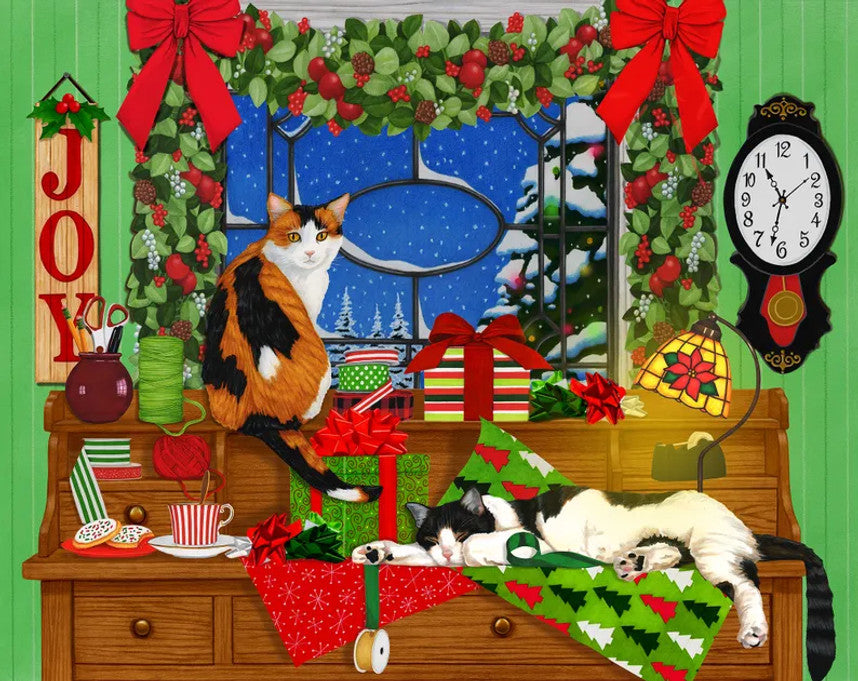 Christmas Cats 500 Piece Puzzle