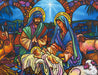 Stained Glass Nativity 500 Piece Puzzle
