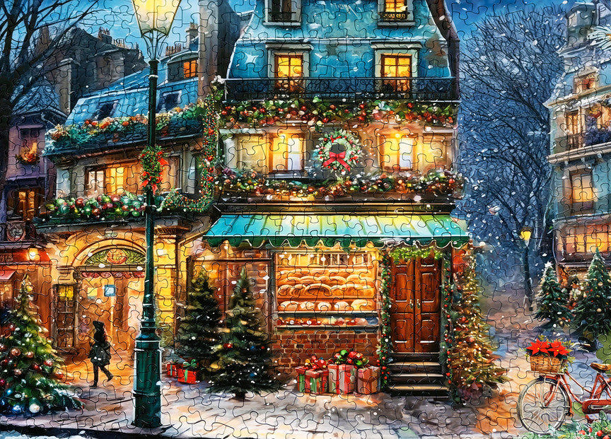 Winter Wonderland Café 500 Piece Puzzle