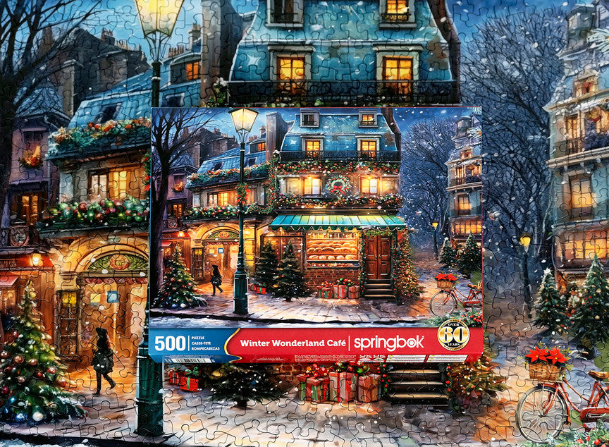 Winter Wonderland Café 500 Piece Puzzle