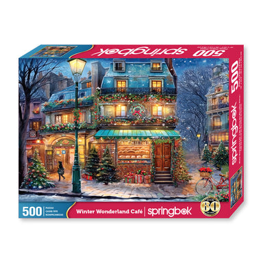 Winter Wonderland Café 500 Piece Puzzle