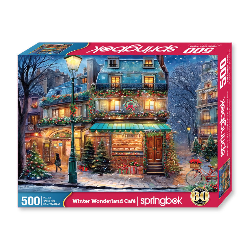 Winter Wonderland Café 500 Piece Puzzle