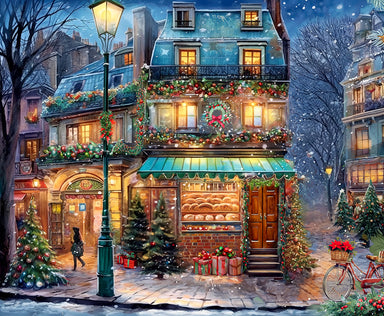 Winter Wonderland Café 500 Piece Puzzle
