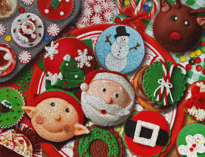 Christmas Cupcakes 500 Piece Puzzle