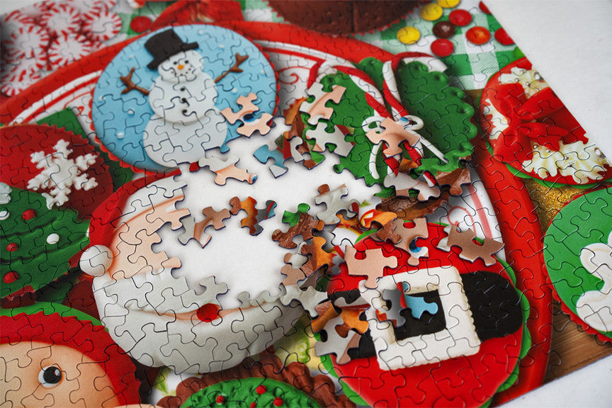 Christmas Cupcakes 500 Piece Puzzle